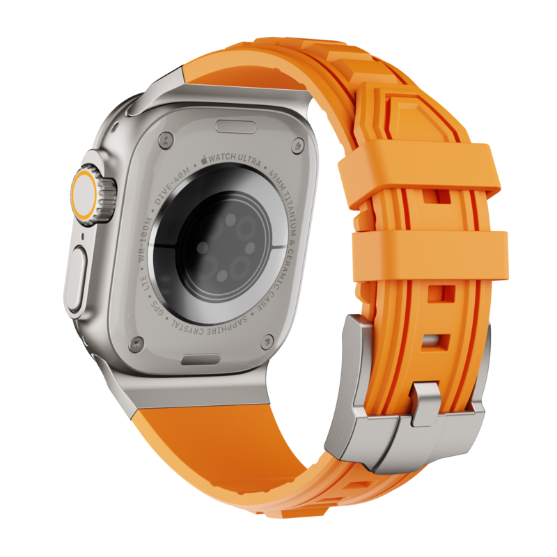 IARMOR Soft Horizontal Grooves Band for Apple Watch - Pulse Series