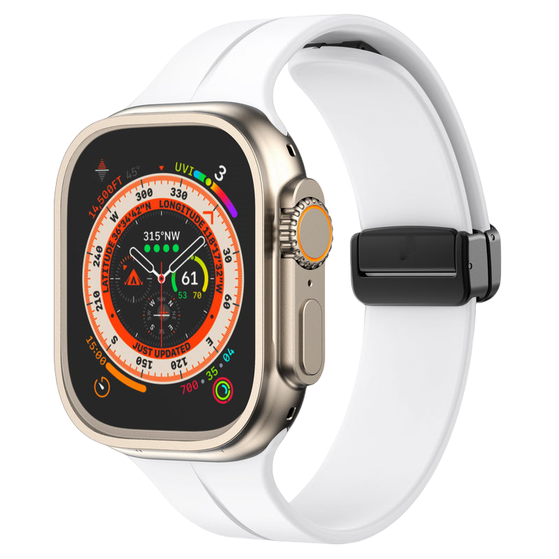 iArmor Magnetic Lock Rubber Band – Pulse Series for Apple Watch