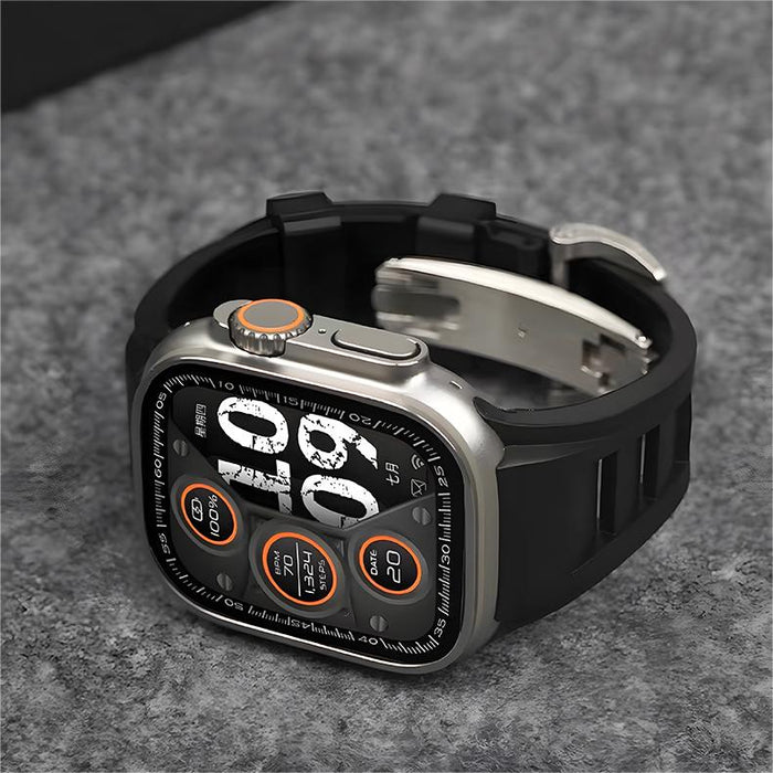 IARMOR Minimalist Versatile Sport Design Rubber Strap for Apple Watch