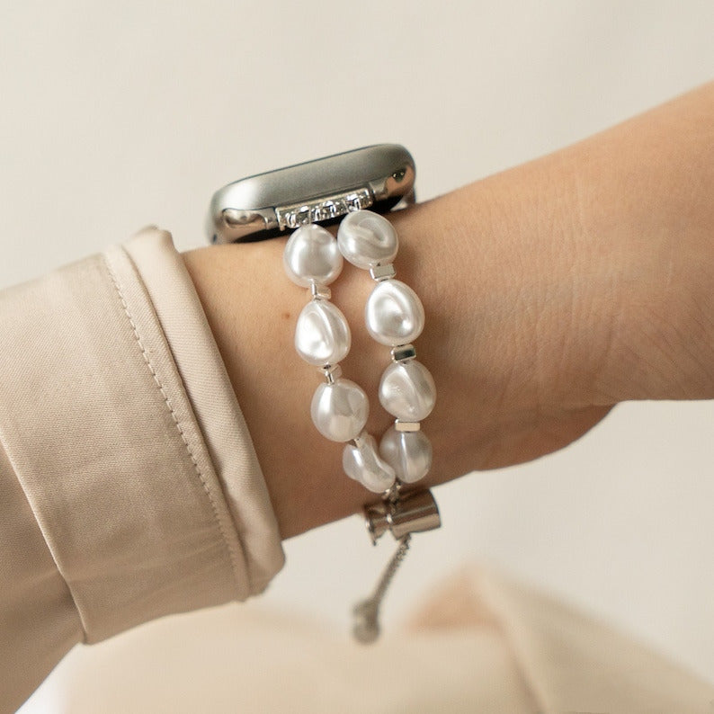 iArmor Exquisite Pearl-Linked Band for Apple Watch