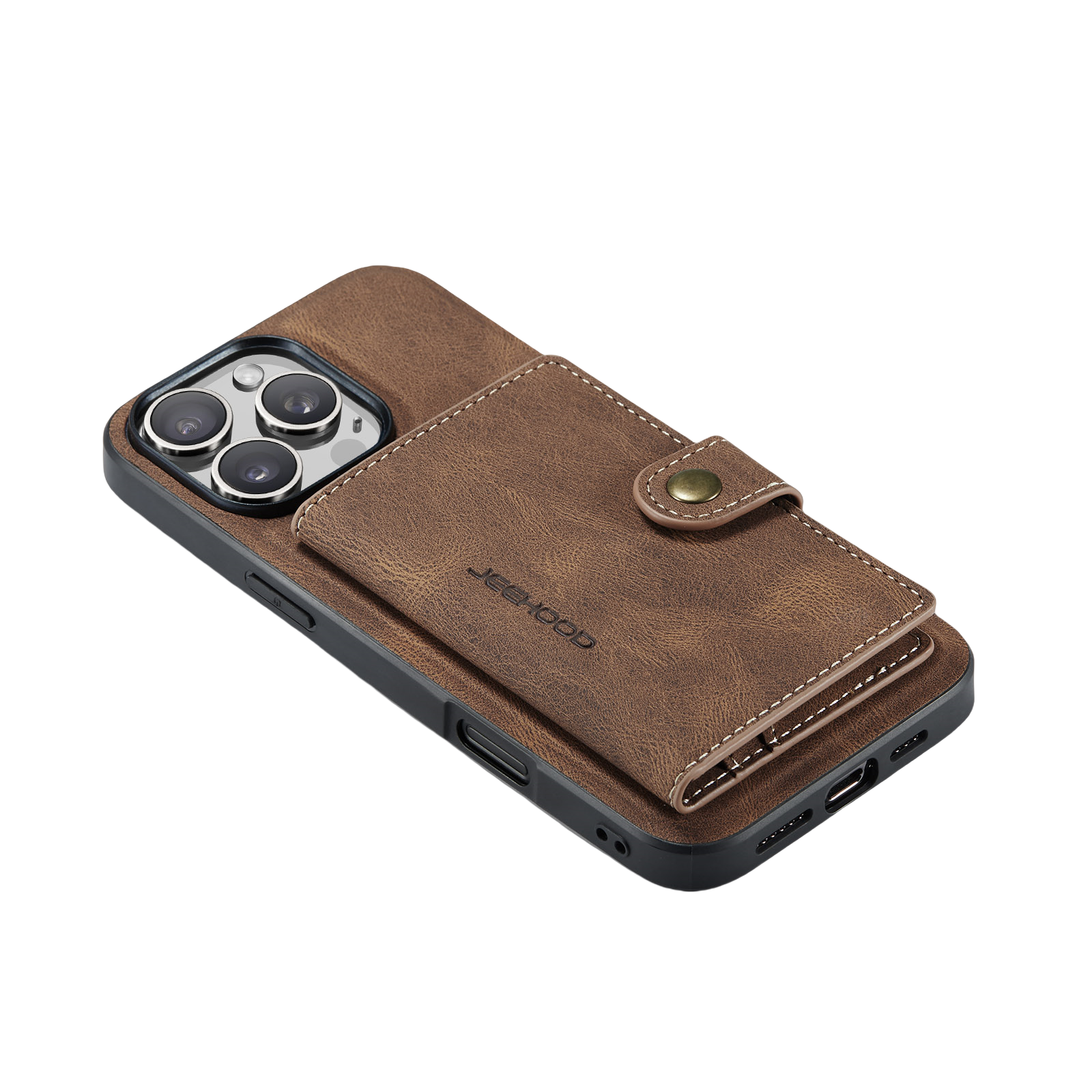 iArmor Detachable Magnetic Leather Card Case for iPhone 16-12 Series