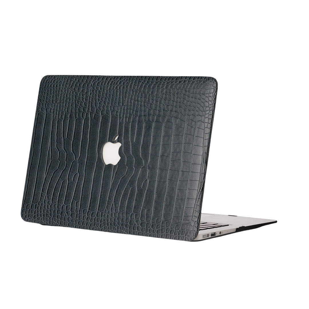 iArmor Croc-Style MacBook Case - Carbon Black