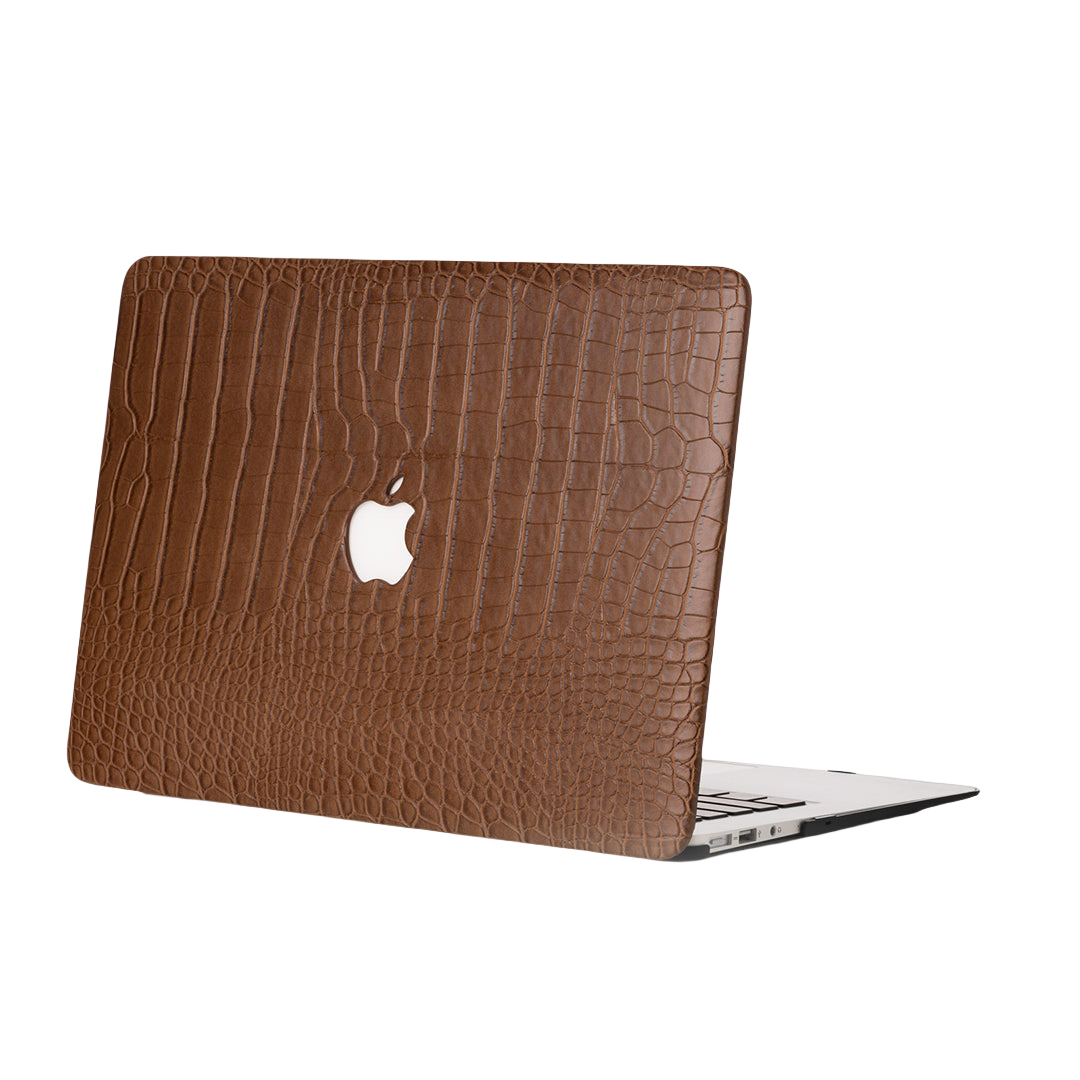 iArmor Croc-Style MacBook Case – Rich Chocolate