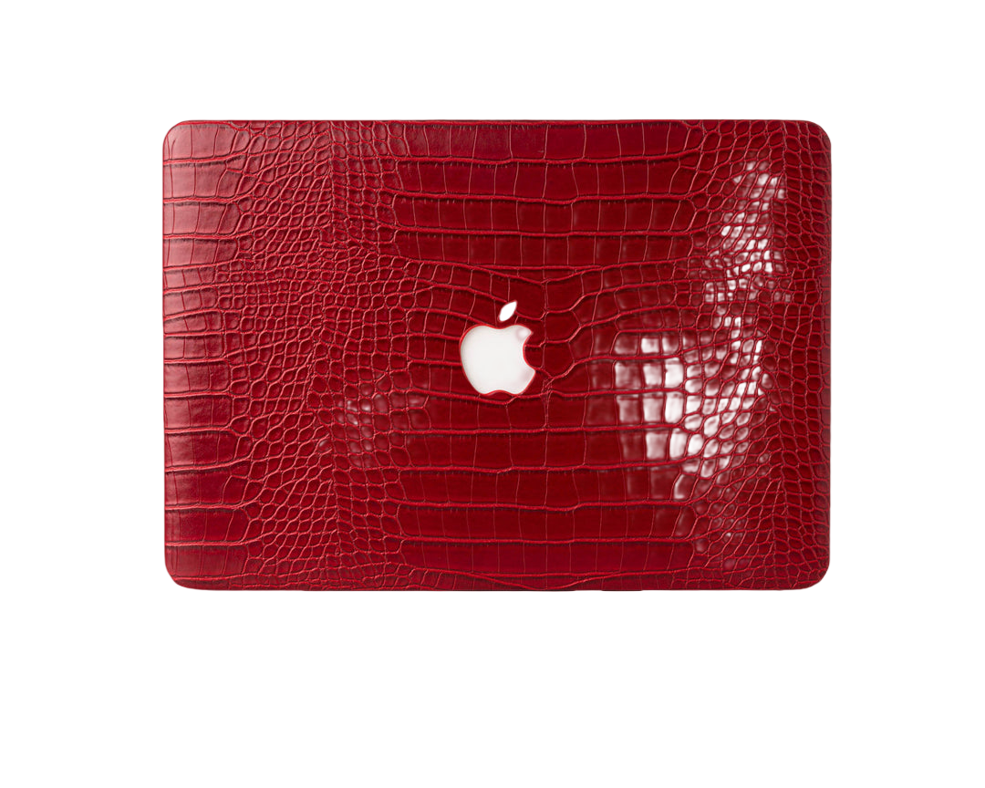 iArmor Croc-Style MacBook Case – Scarlet Red Passion