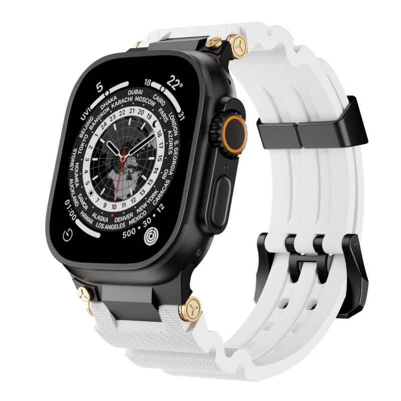 iArmor Pulse Series – Dive-Pro Silicone Band for Apple Watch: Crafted for Comfort Underwater and Beyond