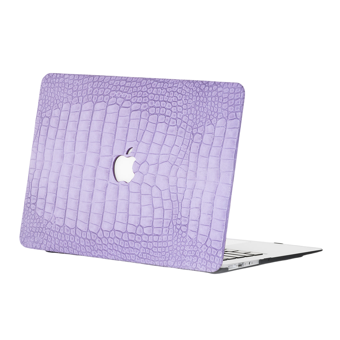 iArmor Croc-Style MacBook Case – Lavender Dream