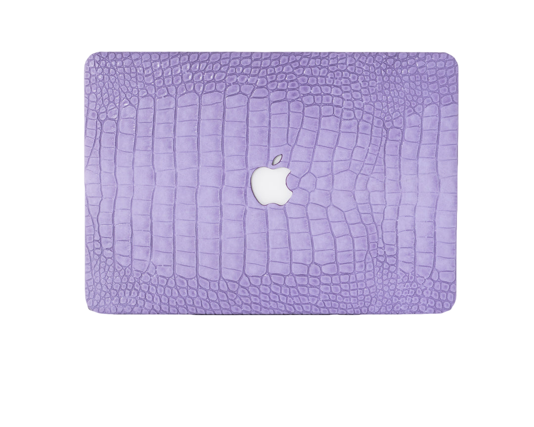 iArmor Croc-Style MacBook Case – Lavender Dream