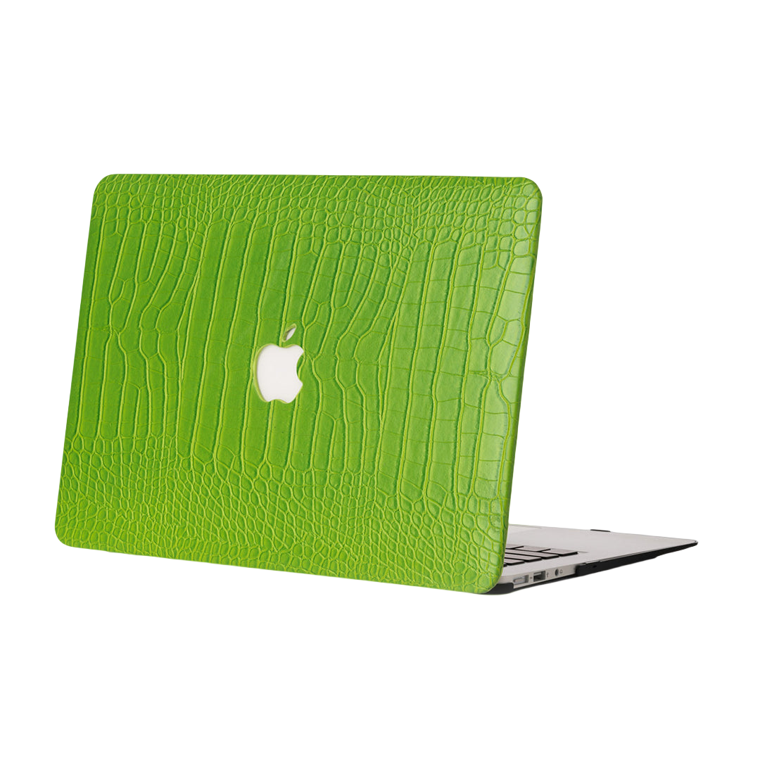 iArmor Croc-Style MacBook Case – Pear Green Envy