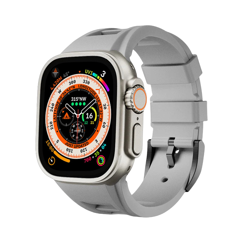 IARMOR Minimalist Versatile Sport Design Rubber Strap for Apple Watch