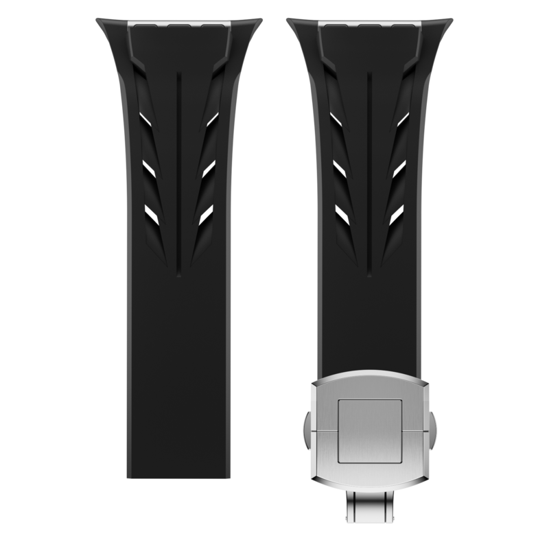 IARMOR Aerodynamic Design with Dual-Button Clasp Band for Apple Watch