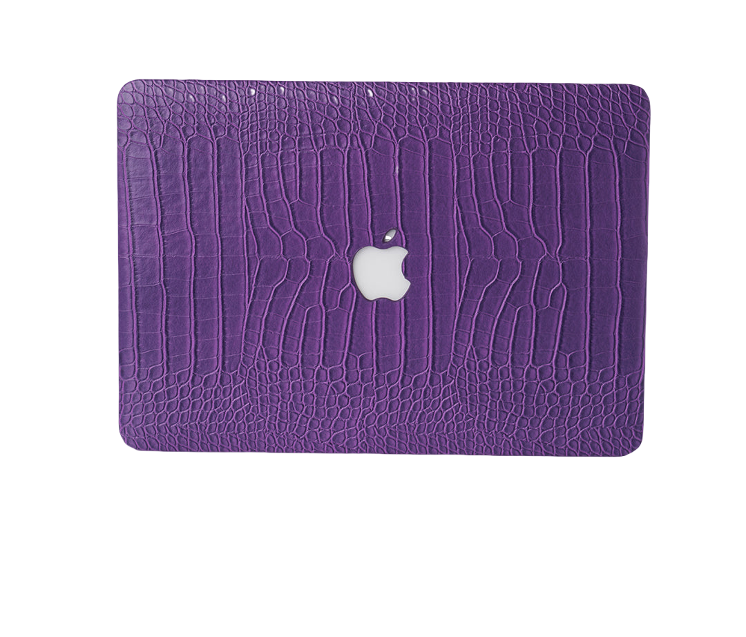 iArmor Croc-Style MacBook Case – Royal Purple Prestige