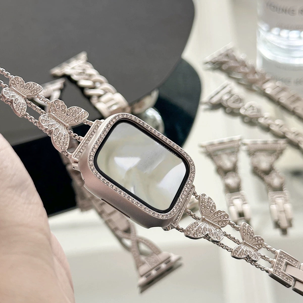 iArmor Butterfly Bracelet Starlight Steel Apple Watch Band