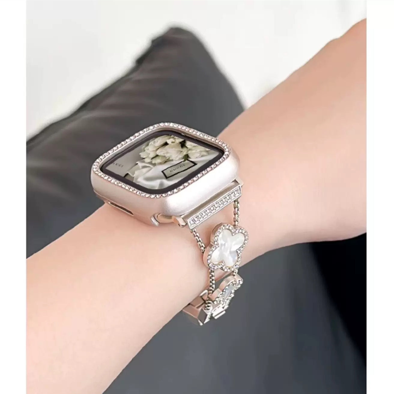 iArmor Mother-of-Pearl Bracelet Starlight Steel Apple Watch Band