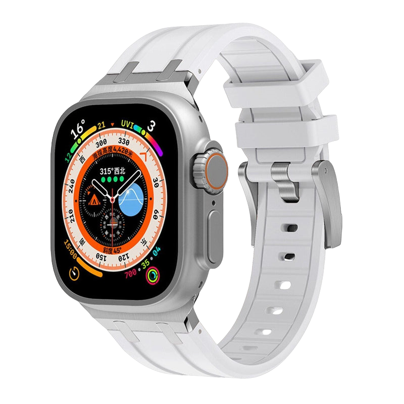 IARMOR Pulse Series - Aqua Silicone Band for Apple Watch