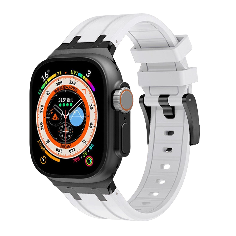 IARMOR Pulse Series - Aqua Silicone Band for Apple Watch