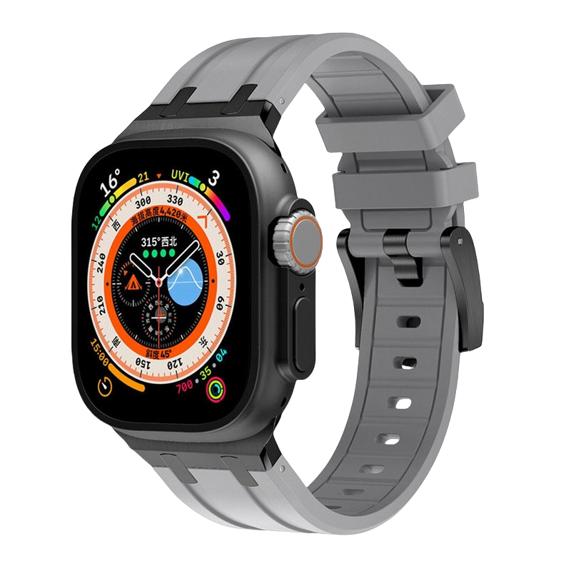 IARMOR Pulse Series - Aqua Silicone Band for Apple Watch