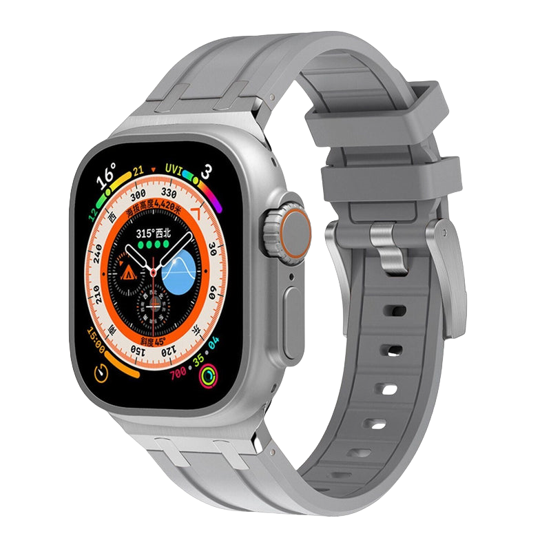 IARMOR Pulse Series - Aqua Silicone Band for Apple Watch